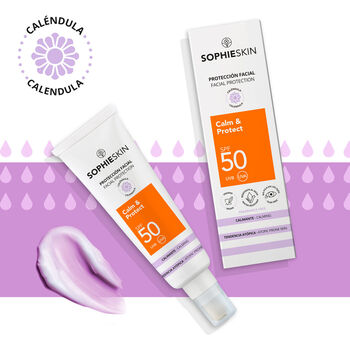 Calm & Protect SPF50 facial sunscreen