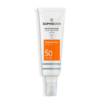 Anti-blemish SPF50 facial sunscreen
