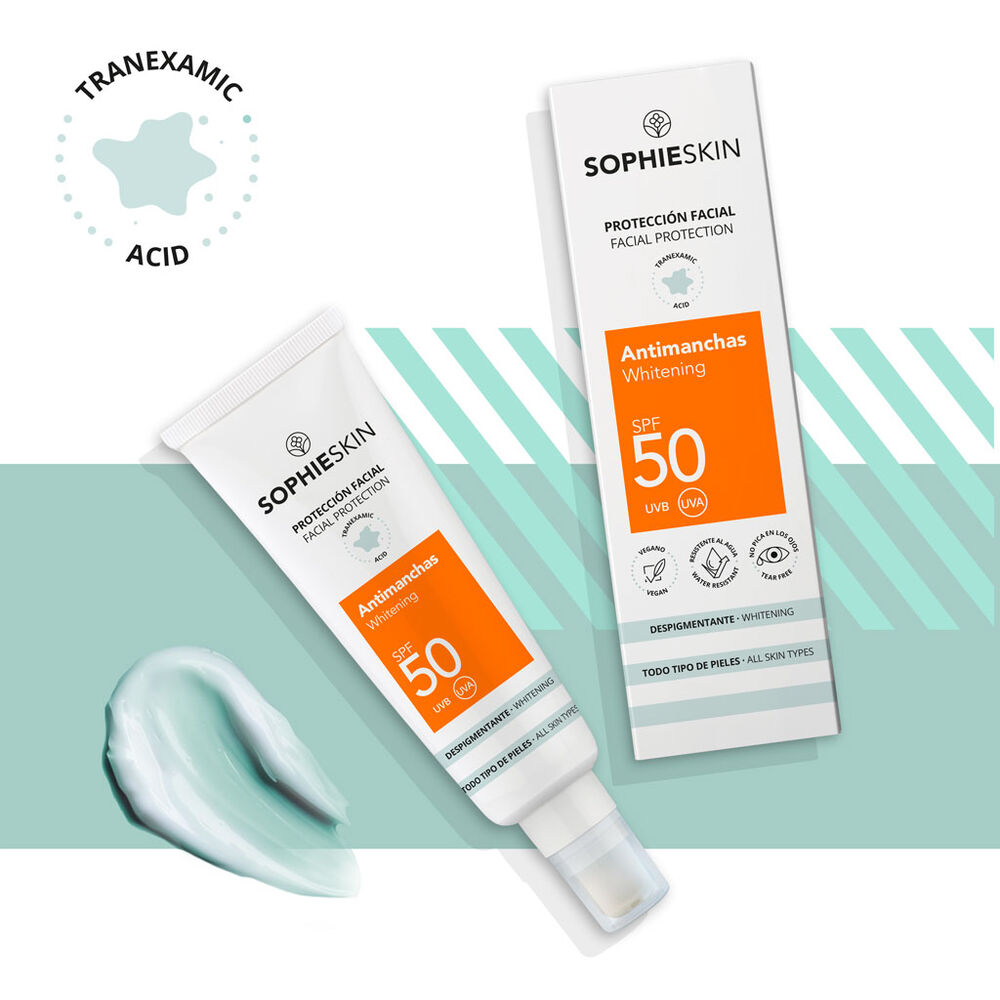 Protector solar facial Antimanchas SPF50