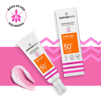 Protector solar facial Antiarrugas SPF50