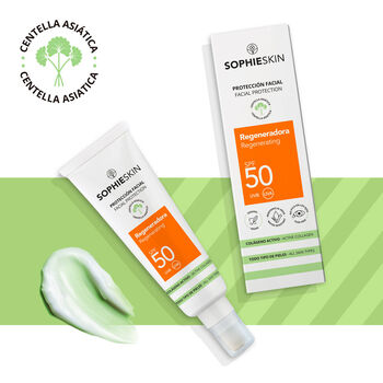Protector solar facial Regeneradora SPF50