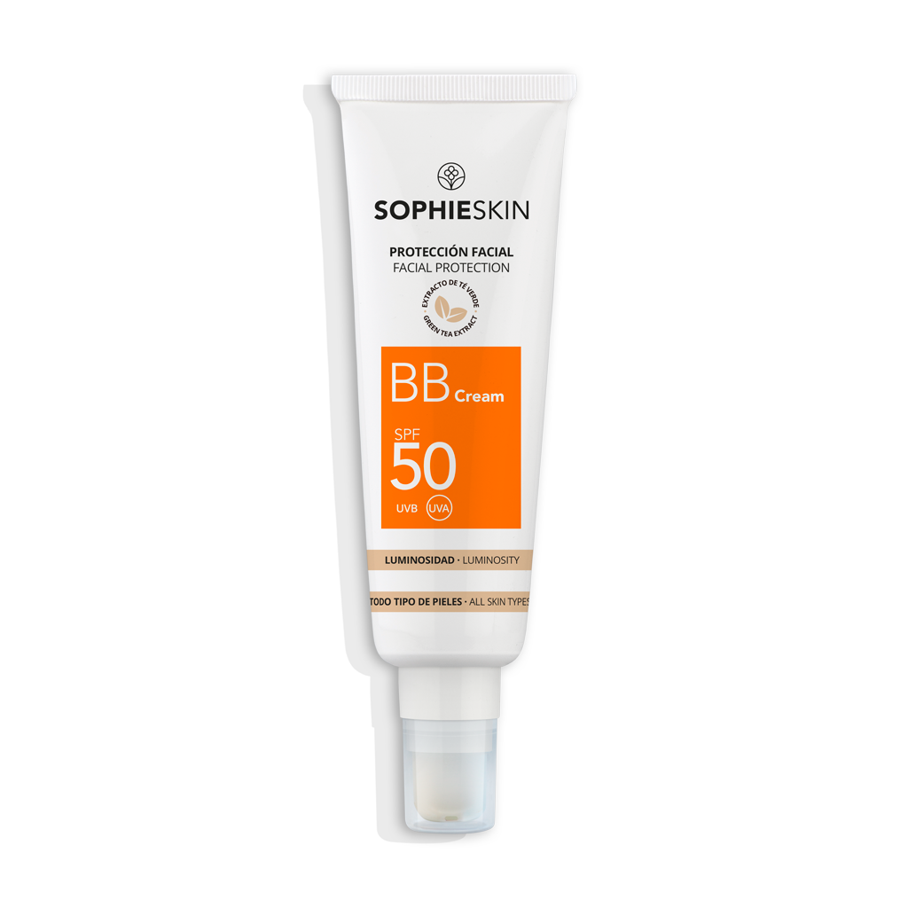 Protector solar facial BB Cream SPF50