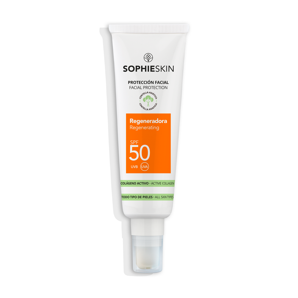 Protector solar facial Regeneradora SPF50